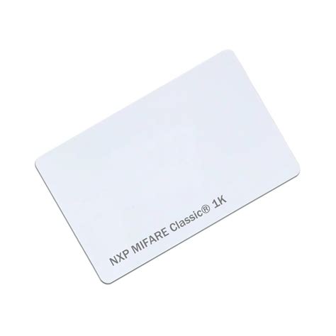 NXP Mifare® Classic 1K (Blank Card) – BuySmartCard.com